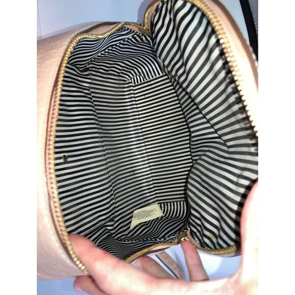 KATE SPADE LARGE NUDE LEATHER BACKPACK - Picture 11 of 16